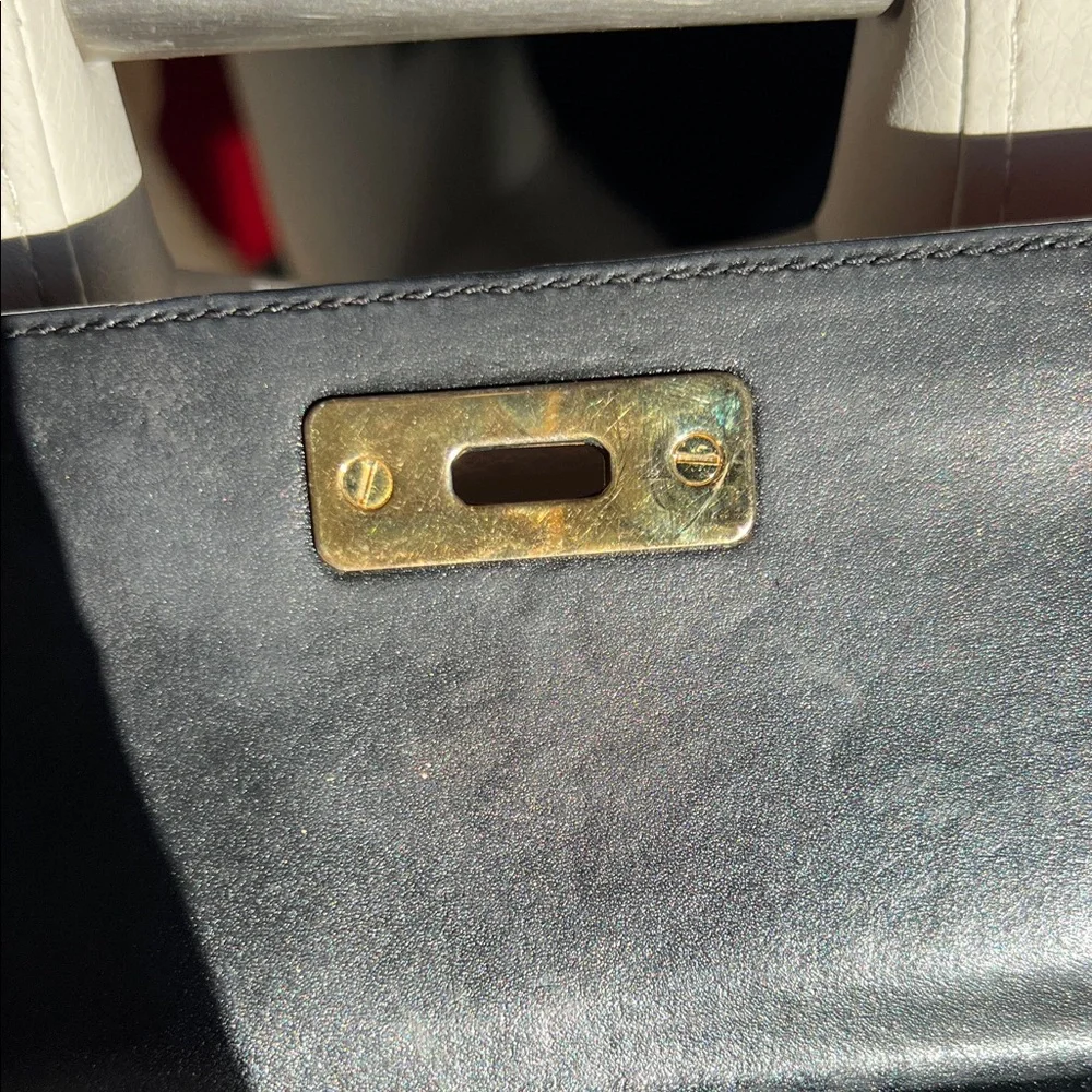 Valentino Orlandi Black and Red Marilyn Monroe Satchel - Picture 3 of 6